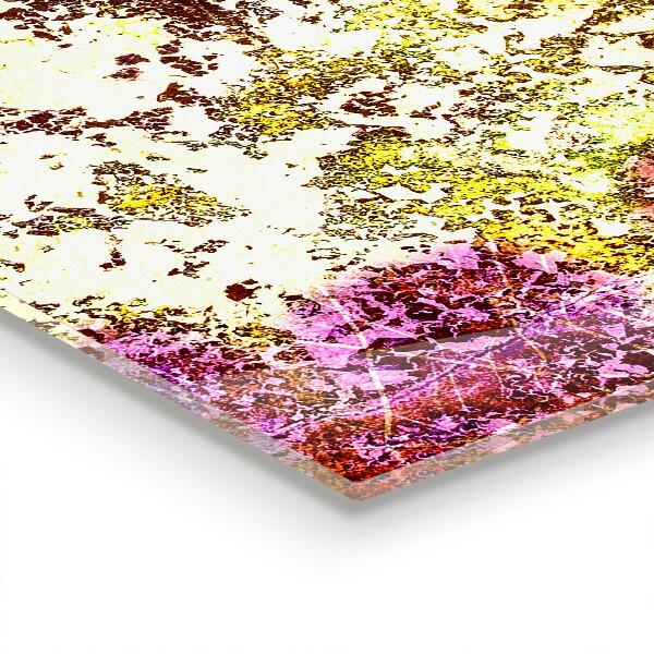 Sticlă bucătărie Abstracție portocalie