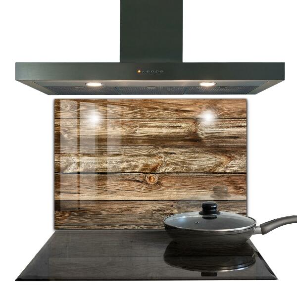 Sticlă bucătărie Textura din lemn