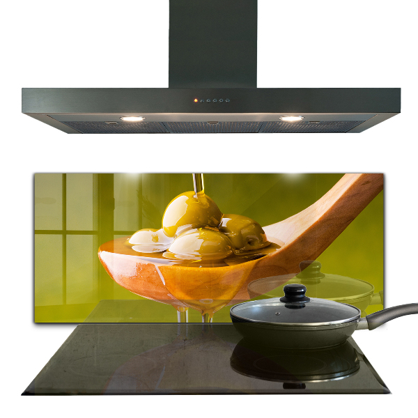 Sticlă bucătărie Ulei de măsline proaspăt presat