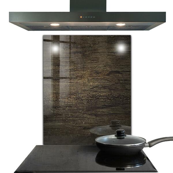 Sticlă bucătărie Textura retro din lemn