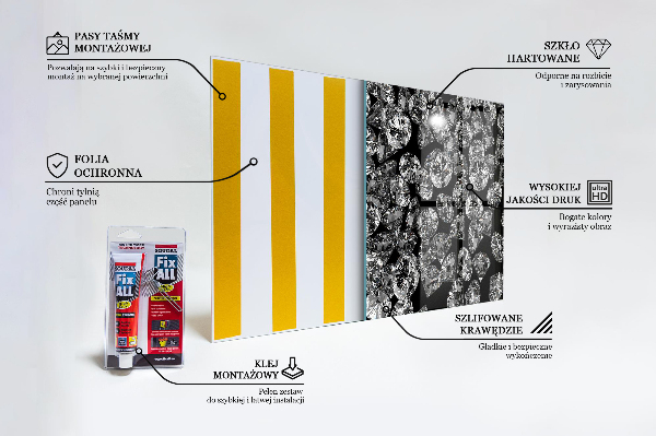 Sticlă bucătărie Diamante prieteni femei