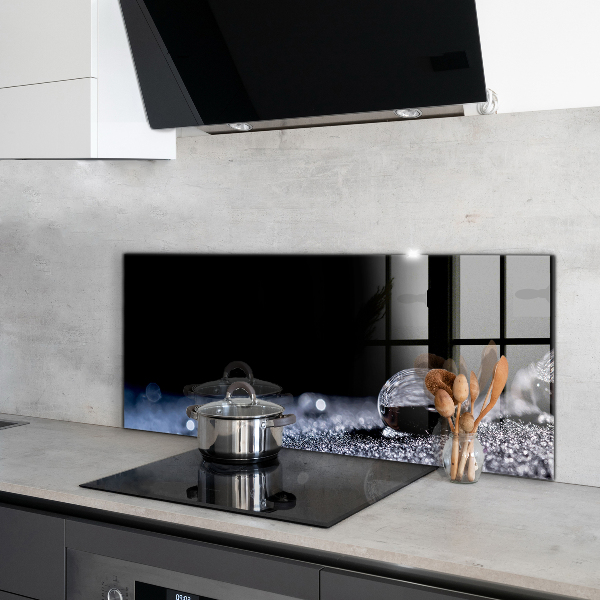 Sticlă pentru bucătărie Un strop de rouă dimineața