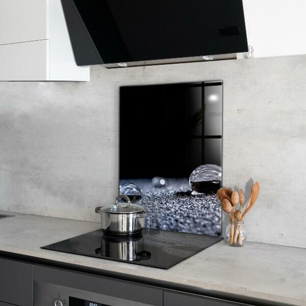 Sticlă pentru bucătărie Un strop de rouă dimineața