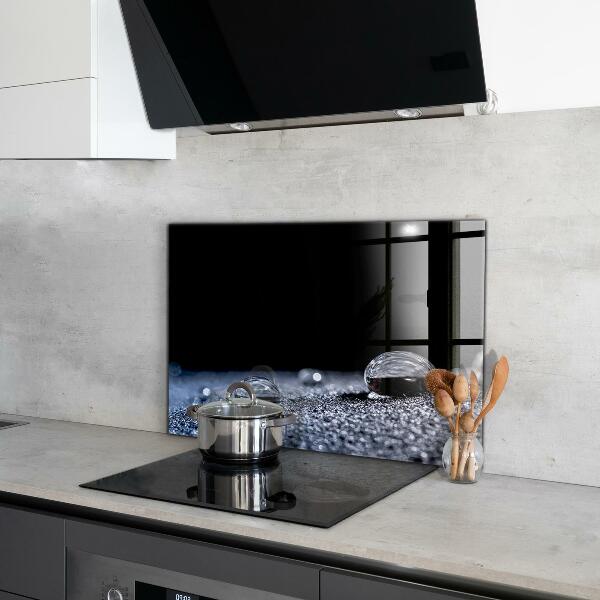 Sticlă pentru bucătărie Un strop de rouă dimineața