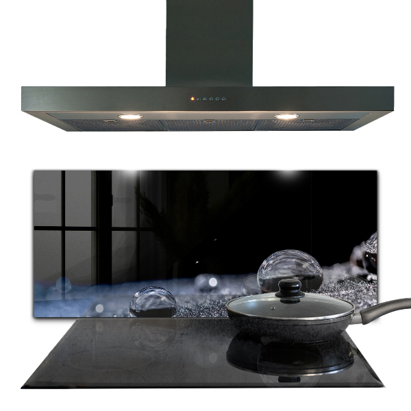 Sticlă pentru bucătărie Un strop de rouă dimineața