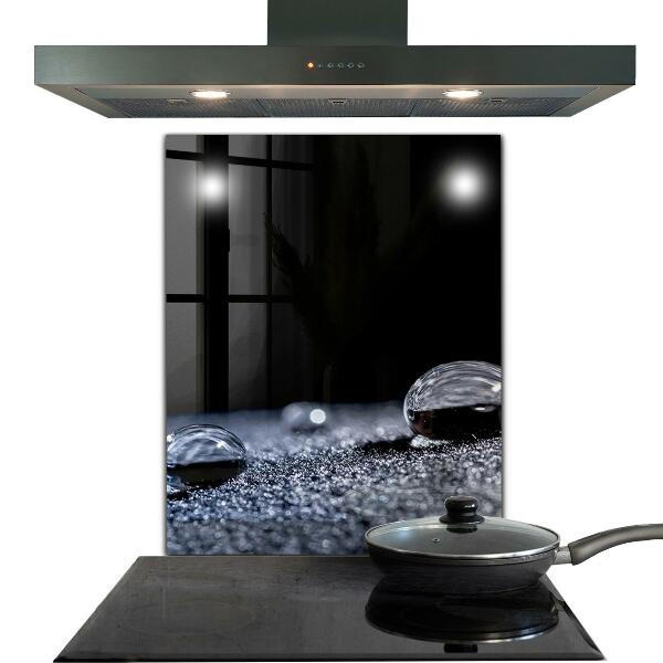 Sticlă pentru bucătărie Un strop de rouă dimineața