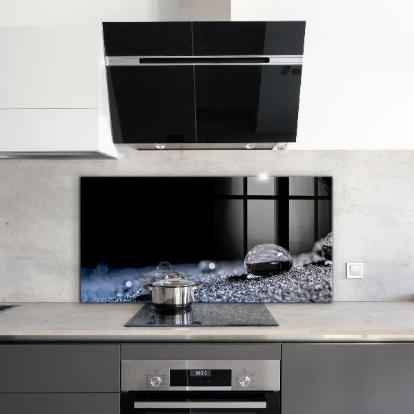 Sticlă pentru bucătărie Un strop de rouă dimineața