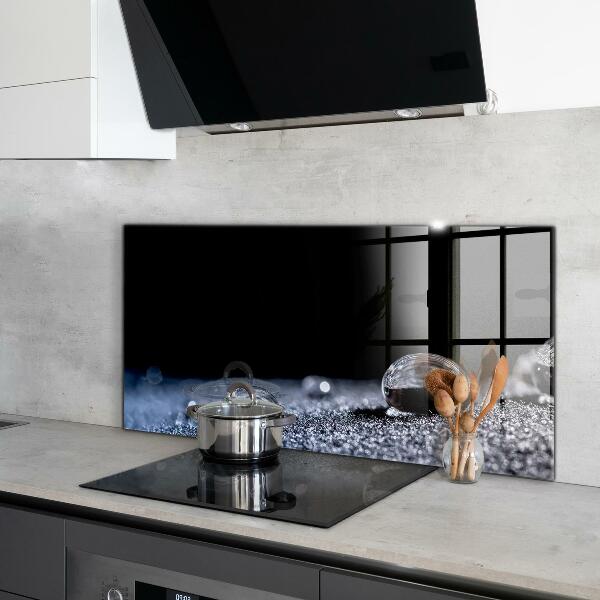 Sticlă pentru bucătărie Un strop de rouă dimineața