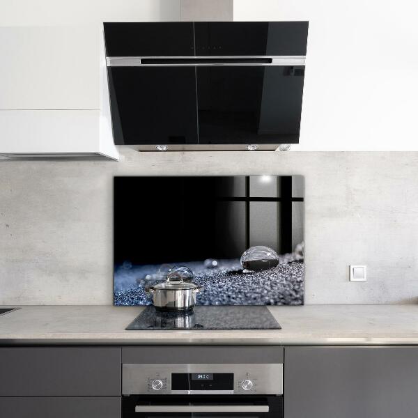 Sticlă pentru bucătărie Un strop de rouă dimineața