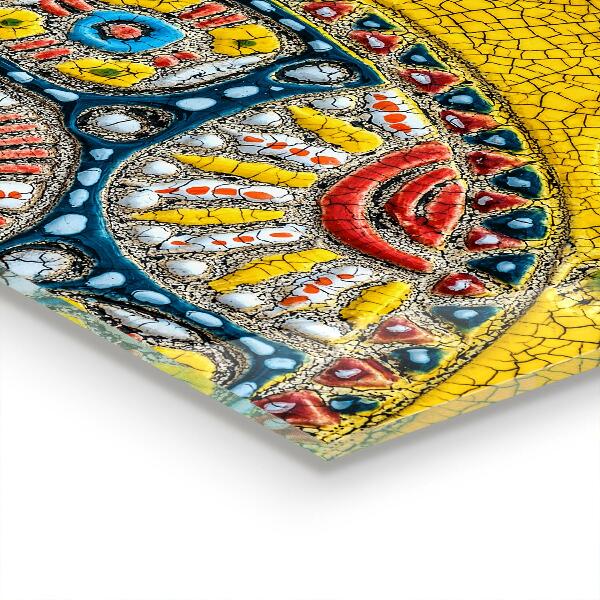 Sticlă bucătărie Mozaic din ceramică țestoasă