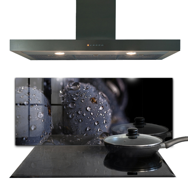 Sticlă bucătărie Afine suculente