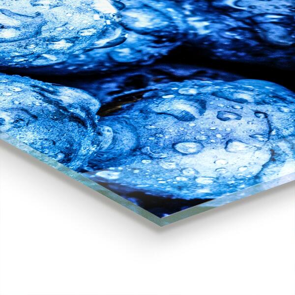 Sticlă bucătărie Afine coapte fructe de padure