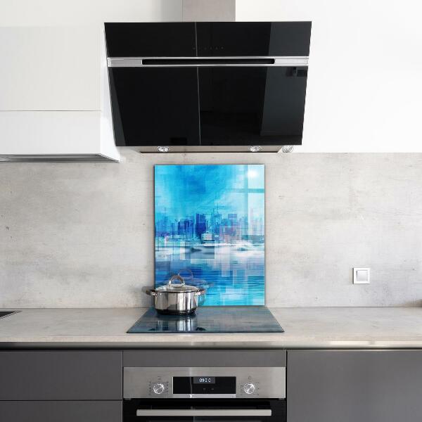 Sticlă bucătărie Panoramă manhattan new york