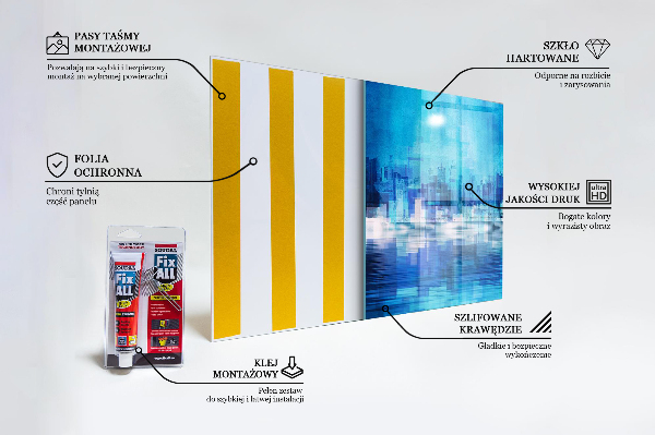 Sticlă bucătărie Panoramă manhattan new york