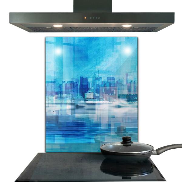 Sticlă bucătărie Panoramă manhattan new york