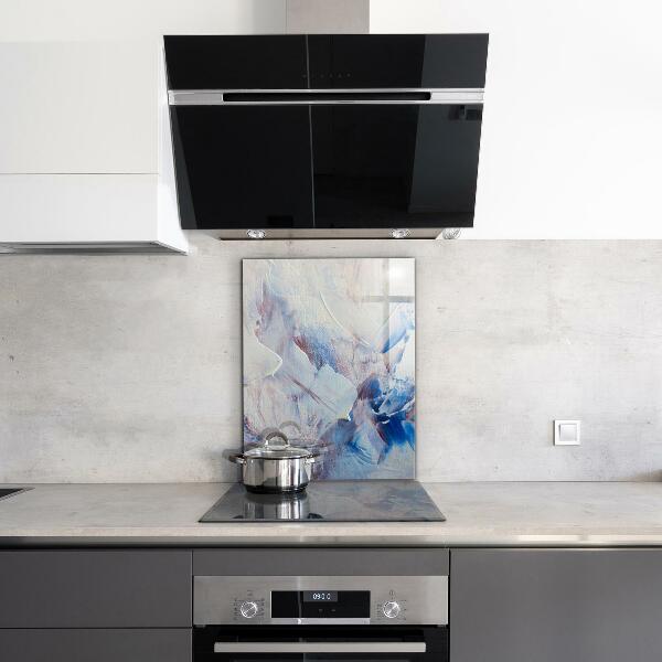 Sticlă pentru bucătărie Texture paint abstraction