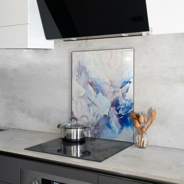 Sticlă pentru bucătărie Texture paint abstraction