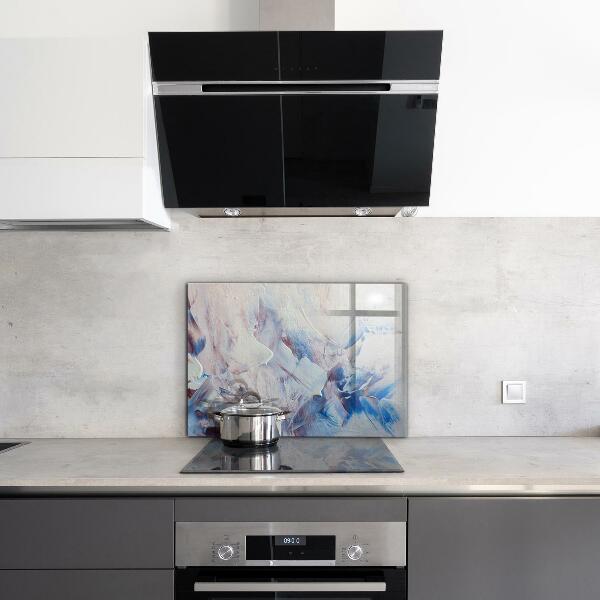 Sticlă pentru bucătărie Texture paint abstraction