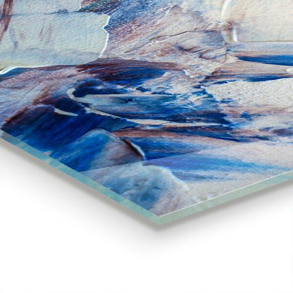 Sticlă pentru bucătărie Texture paint abstraction