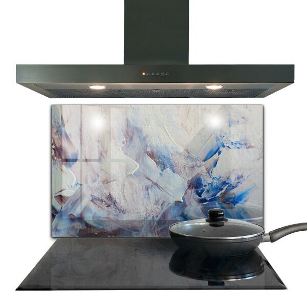 Sticlă pentru bucătărie Texture paint abstraction