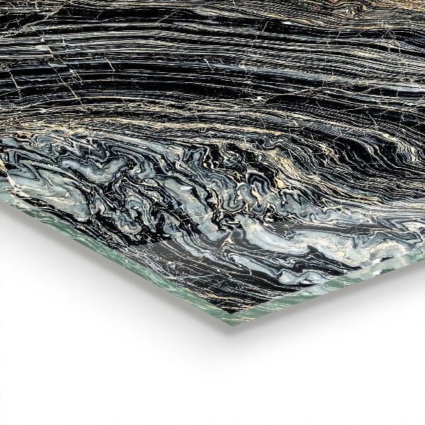 Sticlă pentru bucătărie Textura de marmură de granit