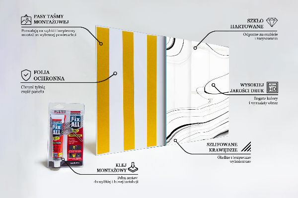 Sticlă pentru bucătărie Textura delicata