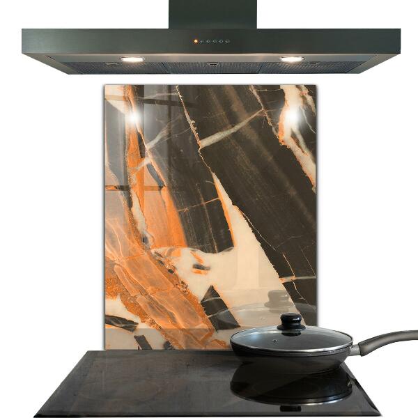 Sticlă pentru bucătărie Compoziție de piatră naturală