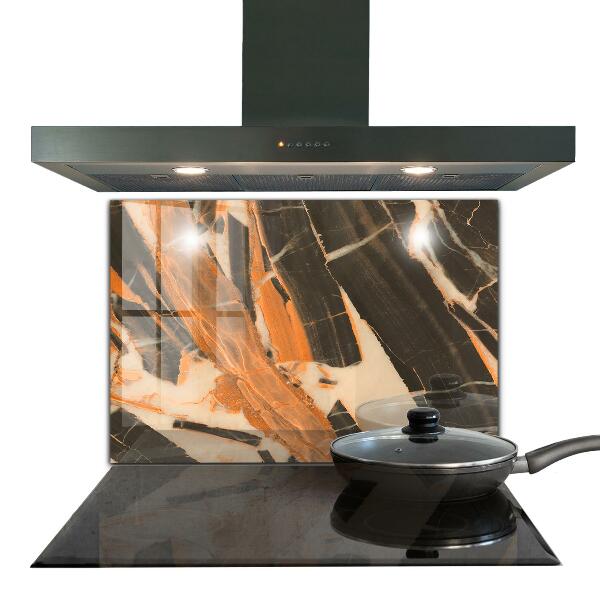 Sticlă pentru bucătărie Compoziție de piatră naturală