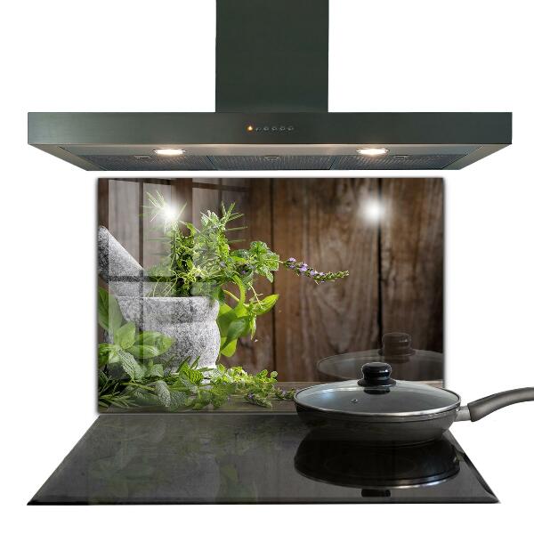 Sticlă bucătărie Mortar de piatră condimente