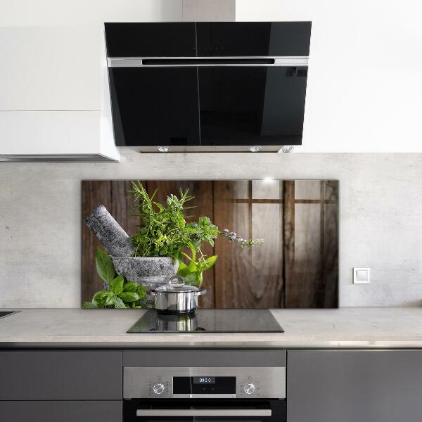 Sticlă bucătărie Mortar de piatră condimente