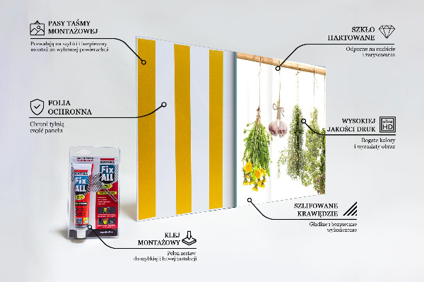 Sticlă bucătărie Ierburi uscate medicina pe bază de plante