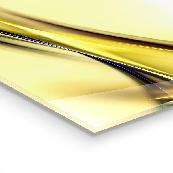 Sticlă bucătărie Abstracția undelor de energie