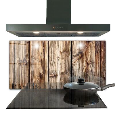 Sticlă pentru bucătărie Lemn vechi de stejar