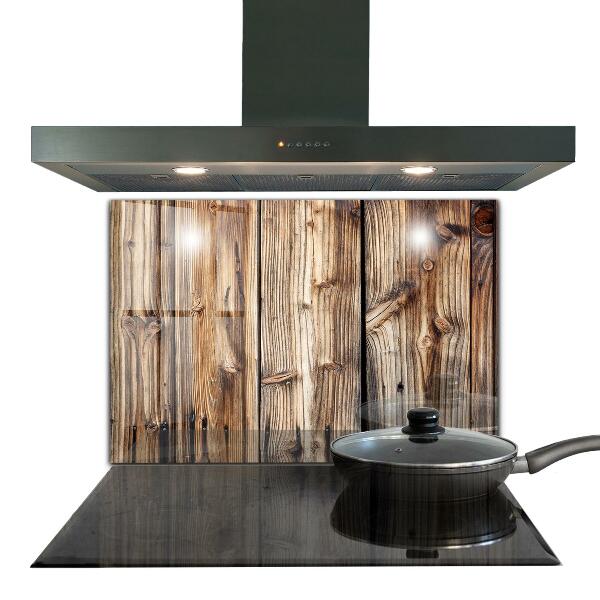 Sticlă pentru bucătărie Lemn vechi de stejar