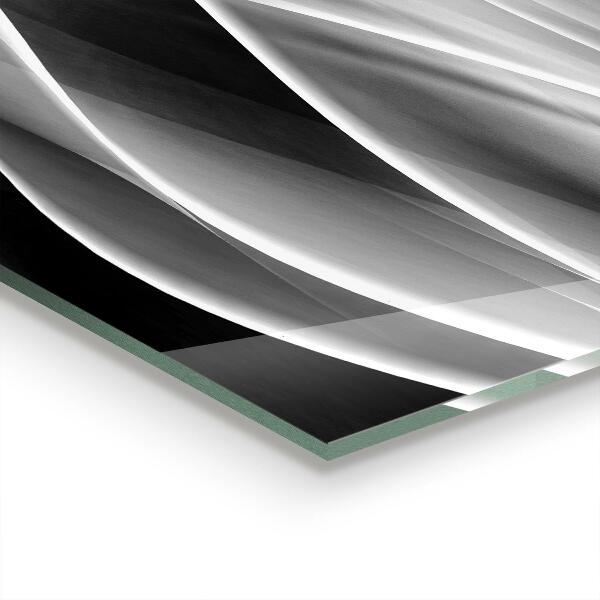 Sticlă bucătărie Abstracția valurilor