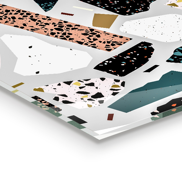 Sticlă bucătărie Terrazzo terrazzo granit