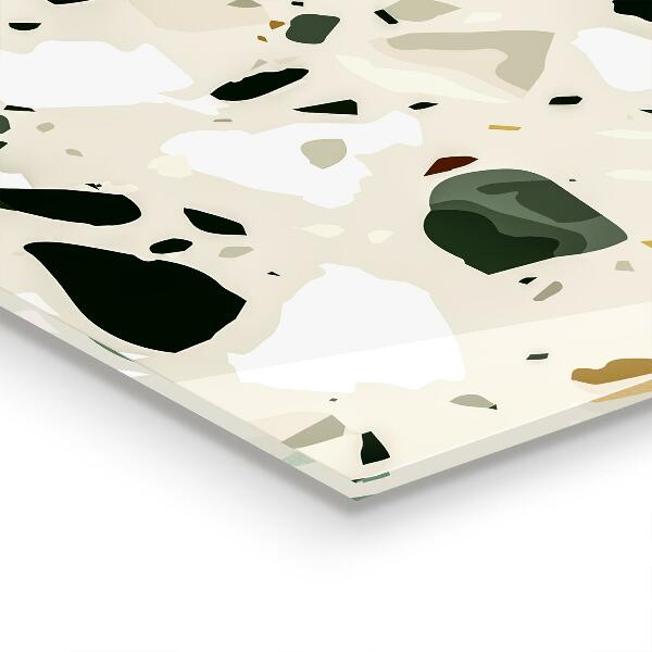 Sticlă bucătărie Piatra naturala terrazzo