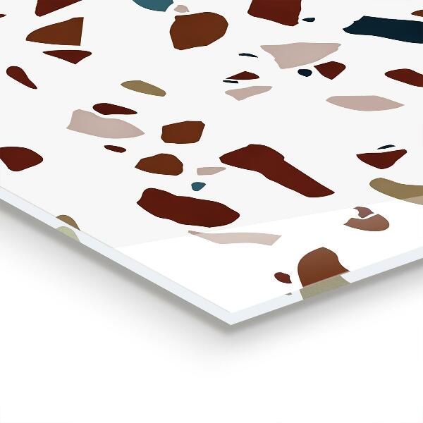 Sticlă bucătărie Piatra de terrazzo