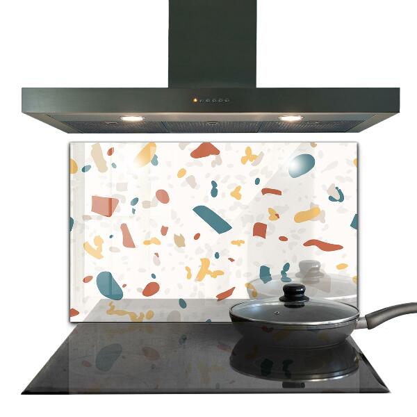 Sticlă bucătărie Piatra de terrazzo