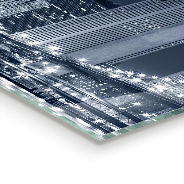 Panou sticlă bucătărie Podul brooklyn manhattan