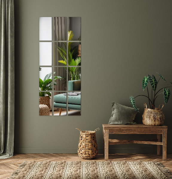 Gresie oglinda pentru perete 6 buc. 30X20 cm