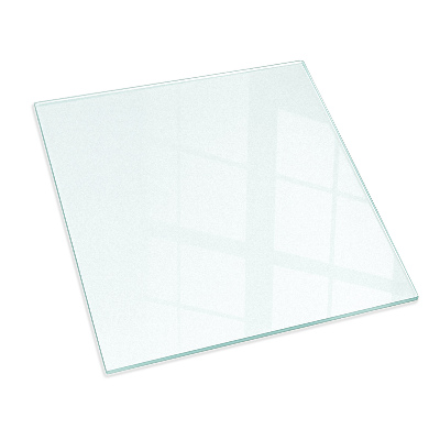 Protecție sub sobă semitransparentă 60x60 cm