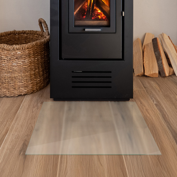 Placă de protecție semitransparentă pentru sobă 60x60 cm