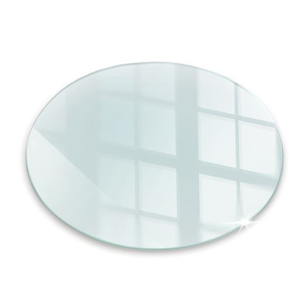 Sticlă securizată de protecție sub sobă circular fi90 cm