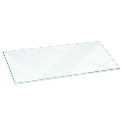 Sticlă sub șemineu dreptunghiulară semitransparentă 125x50 cm