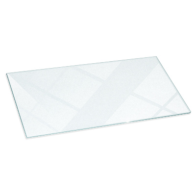 Sticlă sub șemineu dreptunghiulară semitransparentă 140x70 cm