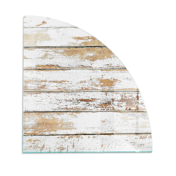 Cvartale protecție sub sobă Placă de lemn deteriorată