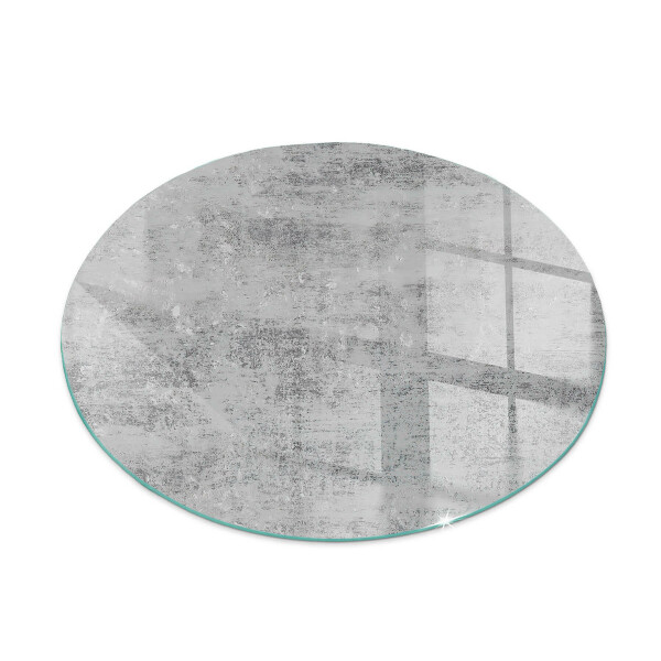 Rotundă placă de sticlă pentru șemineu Textură de fundal abstractă