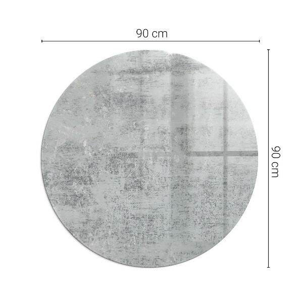 Rotundă placă de sticlă pentru șemineu Textură de fundal abstractă
