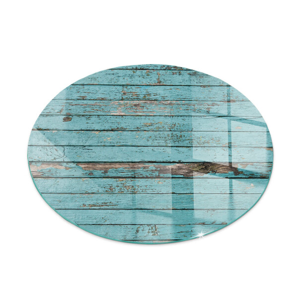 Rotundă placă de sticlă pentru șemineu Plăci în stil rustic